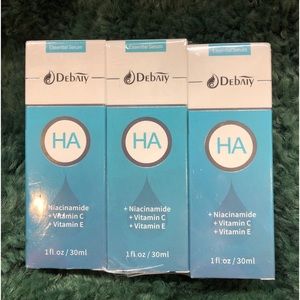 DebAly Hyaluronic Acid Serum for face anti aging serum (3 pack 1 fl oz/30ml)